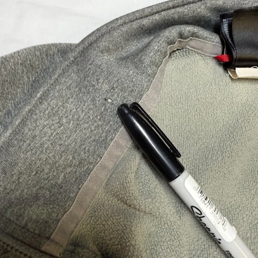 The North Face Men’s L Canyonlands 1/2 Zip Fleece Pullover Gray‎